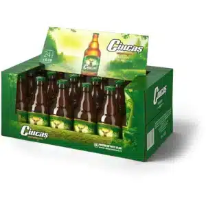 Ciucas Bere Blonda Sticla Nereturnabila 24 x 0,33 L livrare firme si acasa