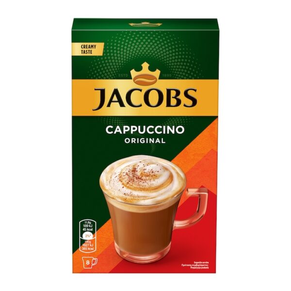 JACOBS Cappuccino Instant 8 x 11,6 g beau livrare domiciliu si firme