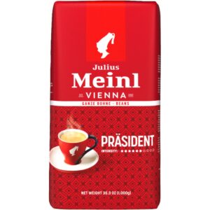 Julius Meinl Classic Collection Prasident, Cafea boabe 1 Kg _pachet HORECA, restaurant si acasa.