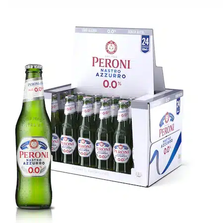 PERONI Bere Sticla Nereturnabila 0% alcool 24 x 0,33 L - imagine 2