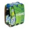 TUBORG Bere Blonda Sticla 6 x 0,33 L