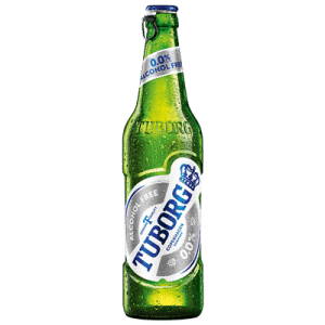 TUBORG Bere Blonda Sticla Nereturnabila 20 x 0,5 L (0% alcool)