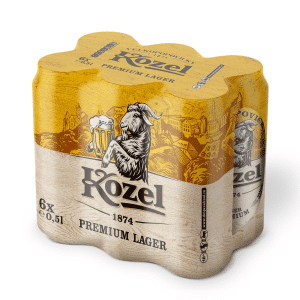 KOZEL Bere Blonda 6 x 0,5 L