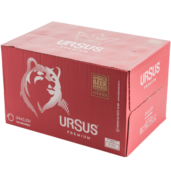 URSUS Bere Sticla 24 x 0,33 L