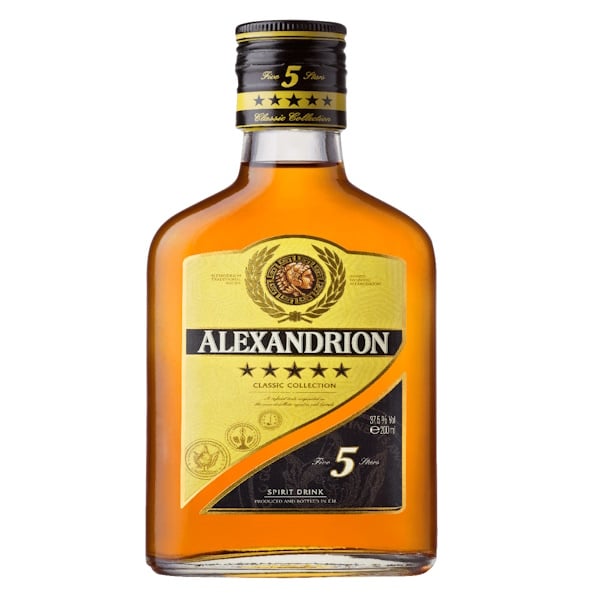 ALEXANDRION Brandy 5* 37,5% 0,2 L