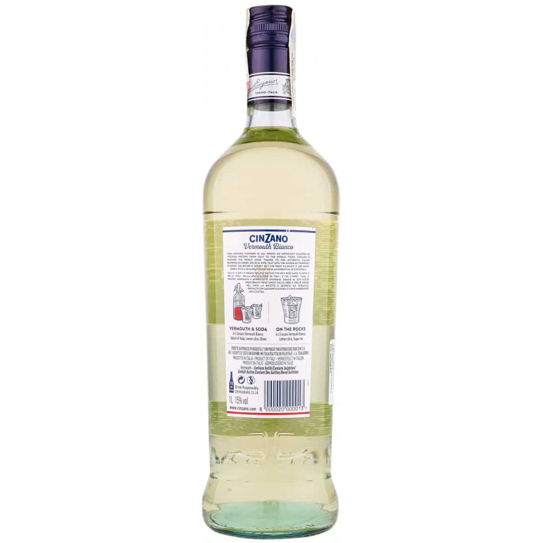 Beau_CINZANO Vermut Alb 15% 1 L_livrare acasa si birou
