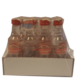 STALINSKAYA Vodka 40% 12 x 0,05 L