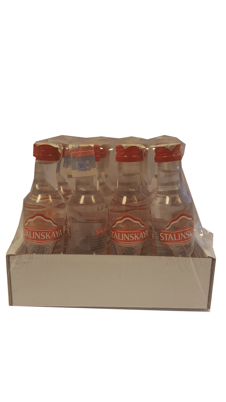 STALINSKAYA Vodka 40% 12 x 0,05 L