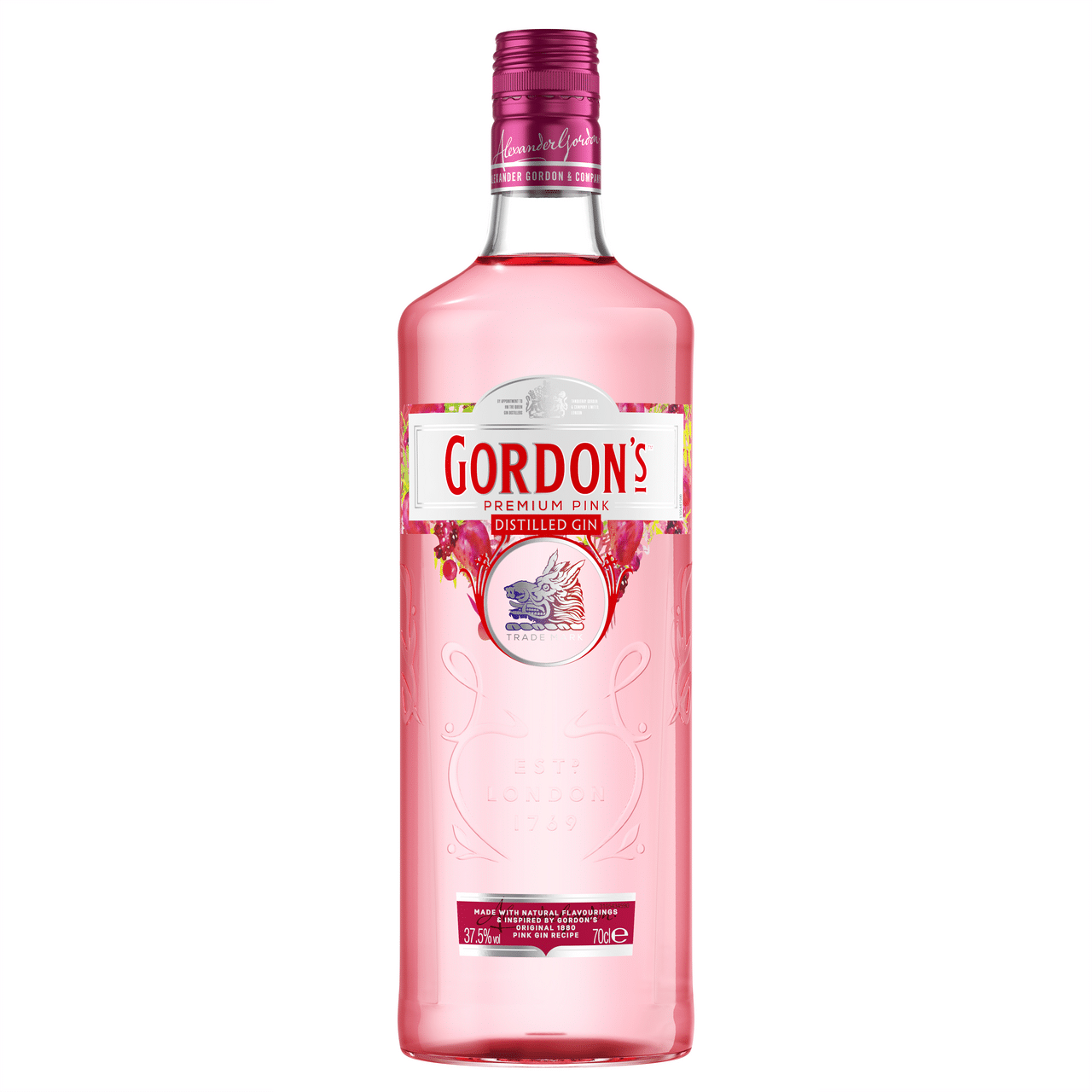 GORDON'S Pink Gin 37,5% 0,7 L