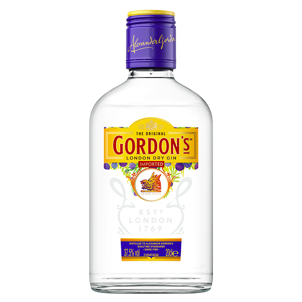 Pret bun cu livrare acasa si la firma, miniaturi de GORDON'S Dry Gin 37.5% 6 x 0.2 L