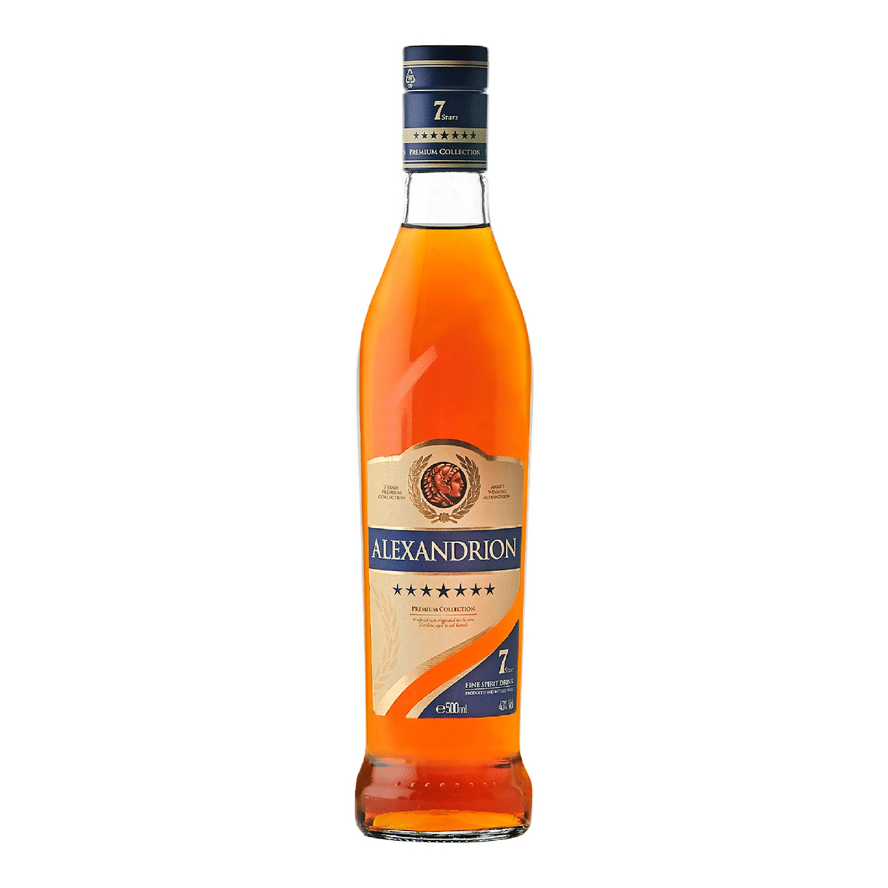 ALEXANDRION Brandy 7* 40% 0,5 L