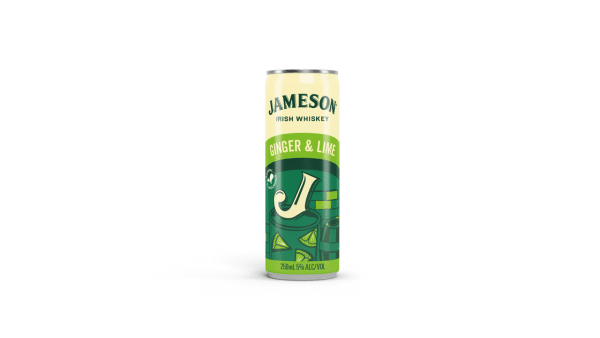 JAMESON Mix Whiskey cu Ghimbir si Lime 5% 4 x 0,25 L