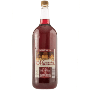 MUSCATEL Vin Rosu Demidulce 2 L