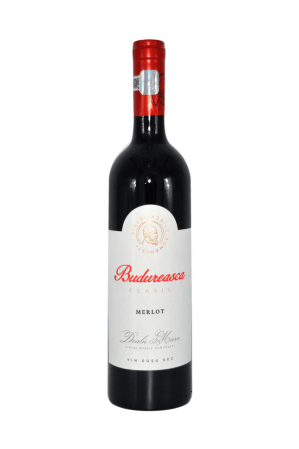 BUDUREASCA Vin Clasic Merlot Sec 0,75 L