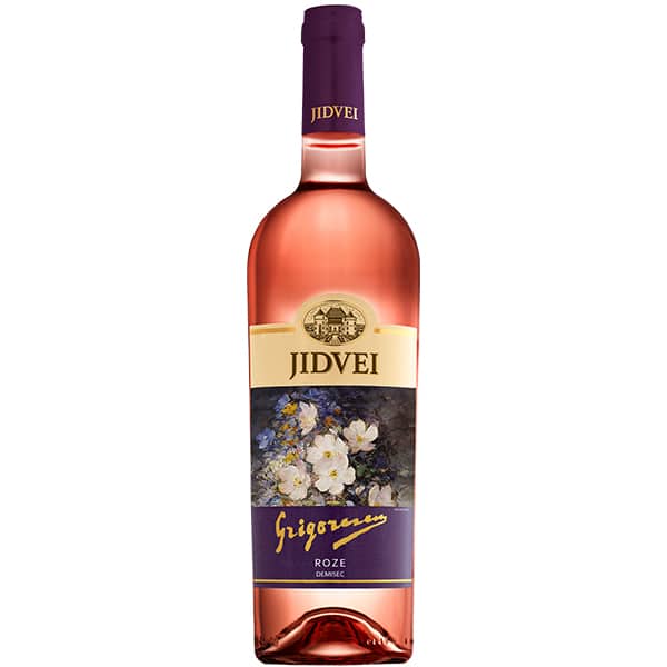 Vin roze Jidvei Grigorescu demisec pret ieftin
