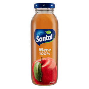 SANTAL Suc de Mere 100% 12 x 0,250 L beau si livarm la usa acasa, petrecer si firme