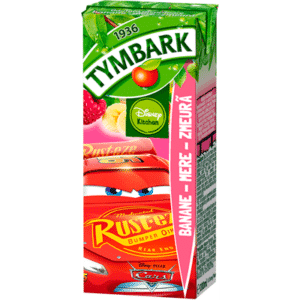 TYMBARK Suc Banana-Zmeura 3 x 0,2 L livrare acasa si la petrecere.