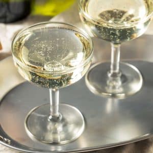 SERENA 1881 Prosecco Brut Vin Alb Spumant 0,75 L_pahar