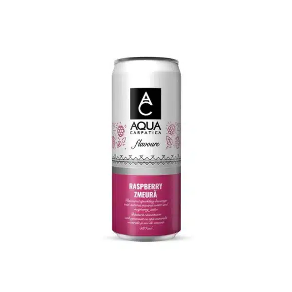 AQUA CARPATICA Zmeura 4 x 0.33 L