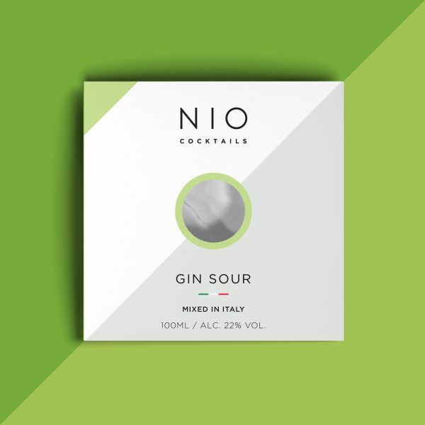 Nio Cocktail Gin Sour 0,1 L - imagine 2