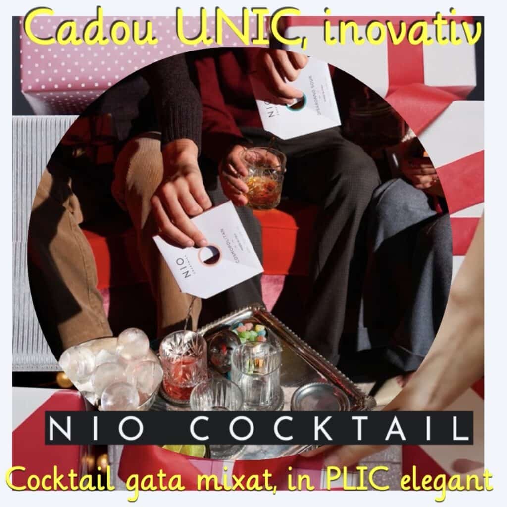 NIO Cockails la plic, inovatie in setorul bauturilor