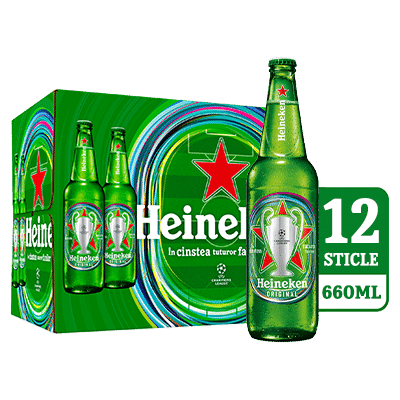 Heineken Bere Sticla 12 x 0,66 L_beau.ro livrare oriunde pret ieftin cel mai mic