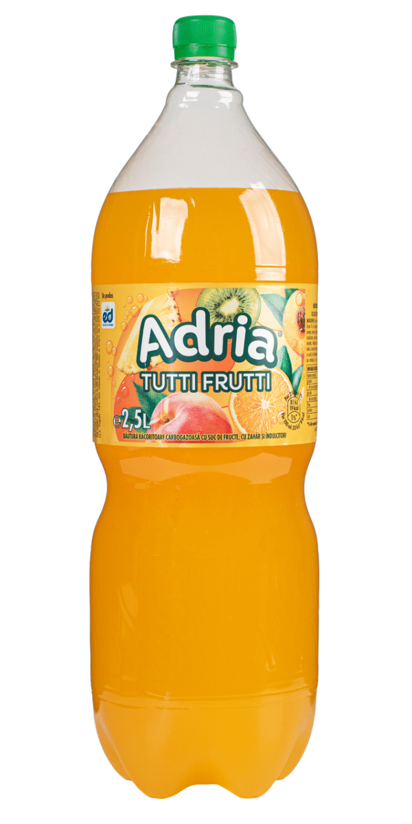 ADRIA Bautura Carbogazoasa Tutti Frutti 6 x 2,5 L