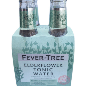 FEVER-TREE Apa Tonica Elderflower 4 x 0,2 L