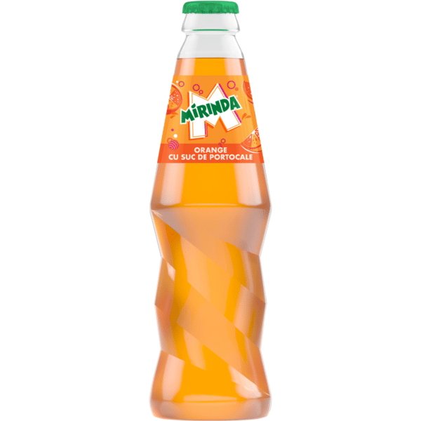MiRiNDA Bautura Carbogazoasa Portocale 24 x 0,25 L