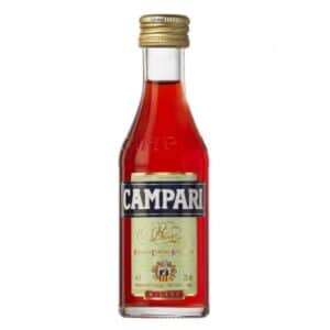 Campari Bitter 0.05 L miniaturi pentru cadou si minibar, livrare acasa, firma, usa, pret