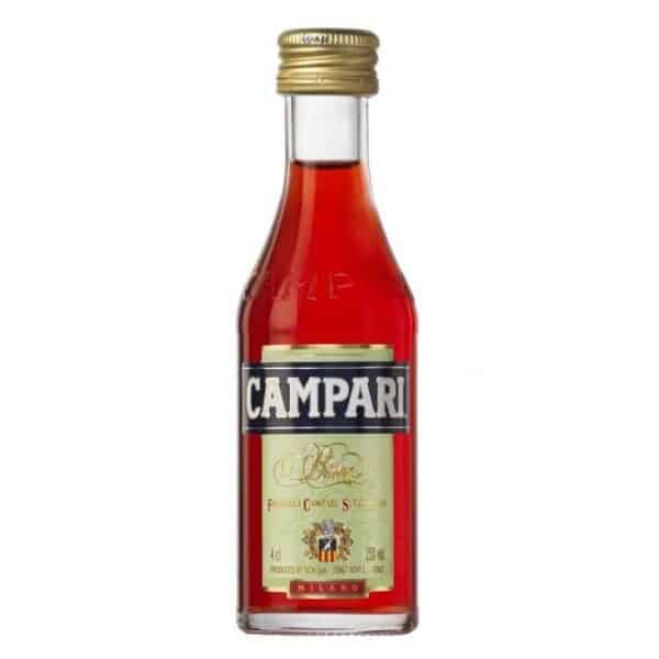 Campari Bitter 0.05 L miniaturi pentru cadou si minibar, livrare acasa, firma, usa, pret