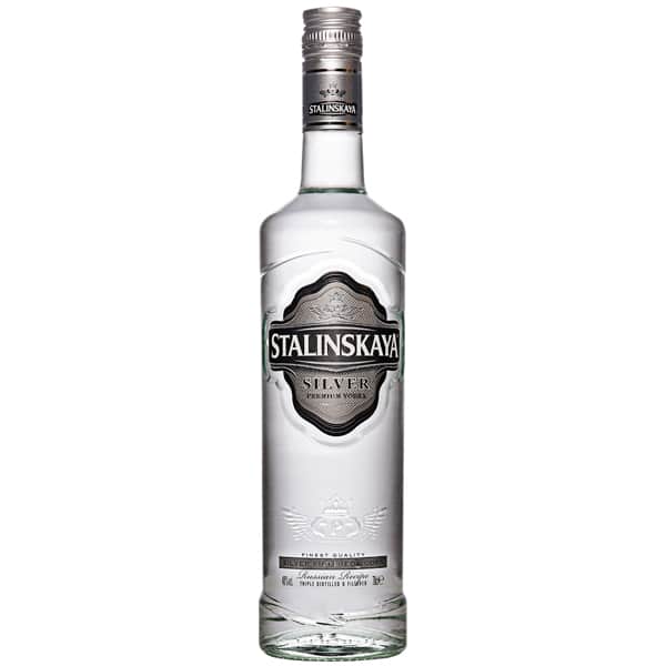 STALINSKAYA SILVER - VODKA 40% 1L livrare la usa la firma si domiciliu.