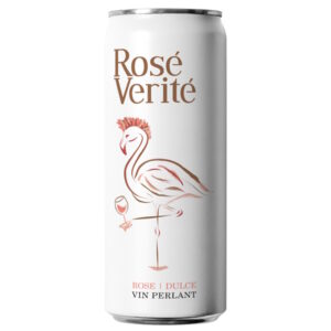 Doza de ROSE VERITE PERLANT Rose dulce 6 x 0,25 L pentru minibar si calatori, pret ieftin cadou