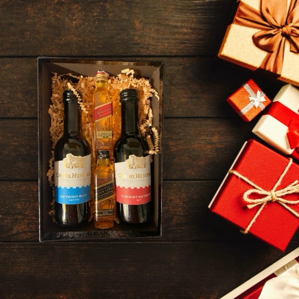 Cadou Beau Vin si Whisky Combo Festiv - imagine 2