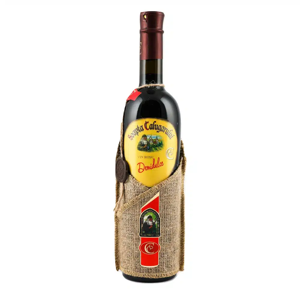 SOAPTA CALUGARULUI - Vin de Masa Vin Rosu Demidulce 0.75 L
