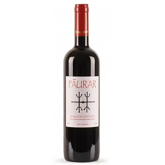 FAURAR - Vin Rosu De Ceptura Sec 2017 0.75L