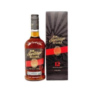 SANTIAGO DE CUBA – ROM EXTRA ANEJO 12YO 40% 0.7L