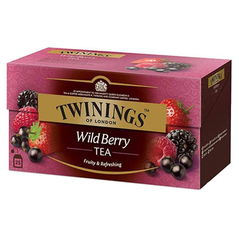 TWININGS - CEAI NEGRU CU AROMA FRUCTE DE PADURE 25*2G