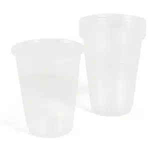 Pahare Plastic Transparente 500 ml - 25 bucati petreceri si firma, livrare