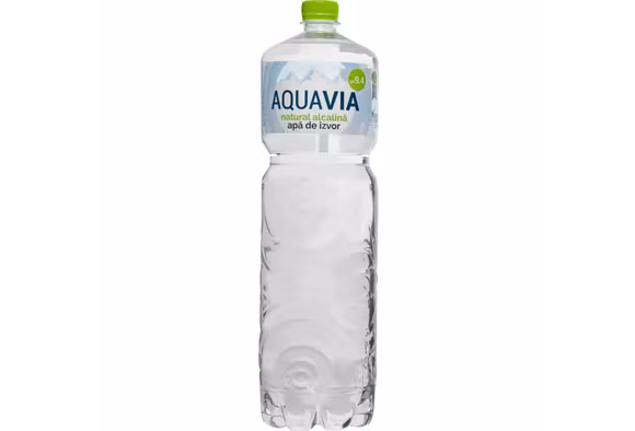 AQUAVIA Apa Alcalina 6 x 2 L beau cu livrare la firma sau sala de sport.