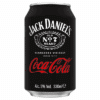 JACK DANIEL'S Whiskey & Coca-Cola 5% 0,33 L livreaza beau.ro catre firme, acasa si petreceri