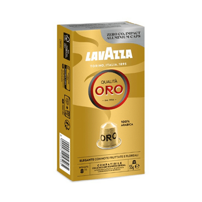 LAVAZZA Qualita Oro Cafea Capsule 55 g compatibile Nespresso livrare domiciliu si firme, pret