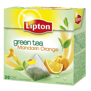 Lipton Ceai Verde cu Mandarina si Portocala plicuri 34 g beau la birou, firma, acasa sau conferinta, livrare la usa.