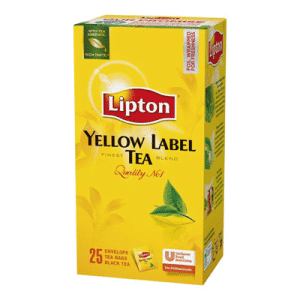 Lipton Ceai clasic Yellow Label 50 g beau la birou si acasa, la firma si laconferinta, livrare la usa.